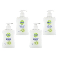 Dettol Antibacterial Liquid Hand Wash Pump Aloe Vera & Vitamin E 250mL Pack of 4