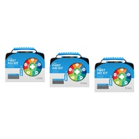 AERO Aerokit 2 Series Black First Aid Kit Pack of 3