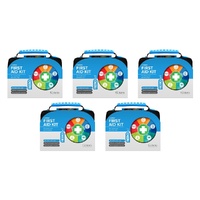 AERO Aerokit 2 Series Black First Aid Kit Pack of 5