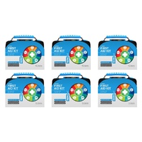 AERO Aerokit 2 Series Black First Aid Kit Pack of 6
