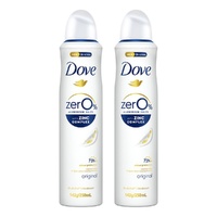 Dove Women Deodorant 0% Aluminium Salts Original 250mL Pack of 2