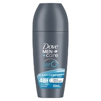 Dove Men+Care 0% Aluminium Roll-On Clean Comfort 50mL