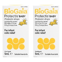 BioGaia Protectis Baby Probiotic Drops 5mL Pack of 2