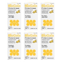 BioGaia Protectis Baby Probiotic Drops 5mL Pack of 6
