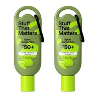Stuff That Matters SPF 50+ Sport Sunscreen 60mL Pack of 2