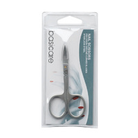 Basicare Curved Nail Scissors 3 1/2 inches