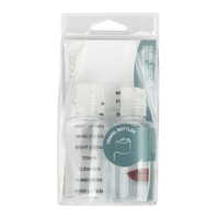 Basicare 2-Piece Travel Bottles 80ml With Stickers