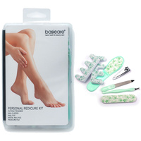 Basicare 6-Piece Personal Pedicure Kit Foot Care