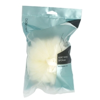 Basic Care Luxe Bath Sponge Cream with Hanging Cord