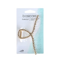 Basicare Gold Twist Claw Hair Clip