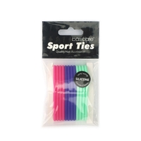 Basicare Round Silicone Hair Ties 12pcs