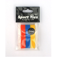 Basicare Round Silicone Hair Ties 12pcs
