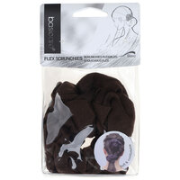 Basicare Soft And Comfortable Scrunchie Flex Large 2pk Brown