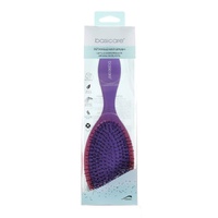 Basicare Detangle Hair Brush Purple Pink Cushion Brush