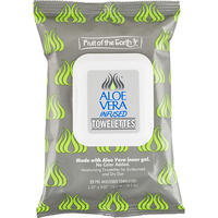 Fruit Of The Earth Aloe Vera Wipes 25 pack