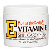 Fruit Of The Earth Cream Vitamin E Skin Care Cream 4oz