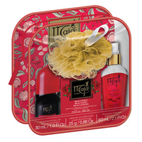 Maja Classic Gift Set Bag 30ml Roll on Deodorant 25gm Luxury Soap 60ml Body Mist Spray