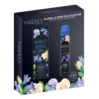 Yardley Bluebell & Sweet Pea Collection EDT & Body Spray Gift Pack Duo Set