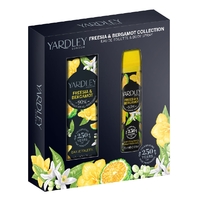 Yardley Freesia & Bergamot Collection EDT & Body Spray Gift Pack Duo Set