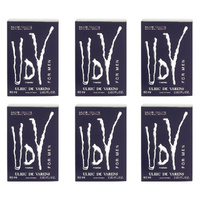 Ulric De Varens UDV EDT Spray for Men 60ml 6 Pack Masculine Fragrance Set