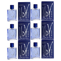 Ulric De Varens UDV Night EDT Spray for Men 60ml 6 Pack Fragrance Set