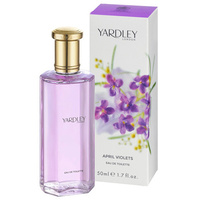 Yardley April Violets Womens Eau de Toilette 50ml