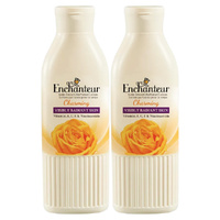 Enchanteur Charming Body Lotion 2 x 200ml with Aloe Vera and Olive Butter
