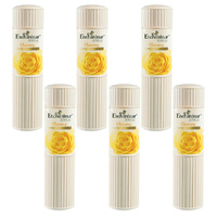 Enchanteur Charming Perfumed Talc 50g x6 Pack Silky Soft Floral Body Powder