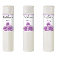 Enchanteur Alluring Perfumed Talc 50g x 3 Packs Set