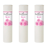 Enchanteur Romantic Perfumed Talc 100g x 3 Packs Set