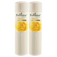 Enchanteur Charming Talc 200g x 2 Silky Floral Body Powder for Women