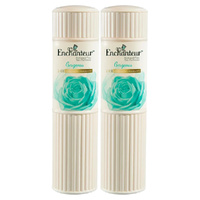 Enchanteur Gorgeous Talc 100g x 2 Silky Smooth Floral Body Powder Women