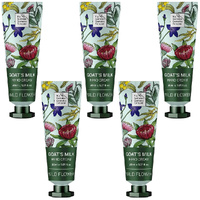 Australian Goats Milk Wild Flower Hand Cream 30ml x 5 Moisturising Set