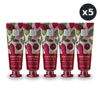 The Australian Cosmetics Company Goats Milk Hand Cream Finger Lime 100ml Pack of 5