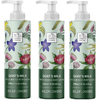 The Australian Cosmetics Company Body Cream Wild Flowers 275ml x 3 Value Pack