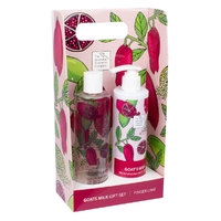 The Australian Cosmetics Company Goats Milk Body Wash Body Cream Set Finger Lime
