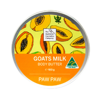 The Australian Cosmetics Company Body Butter Paw Paw 100g