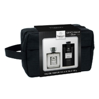 Yardley Gentleman Classic EDP & Talc Mens Wetpack Travel Toiletry Bag