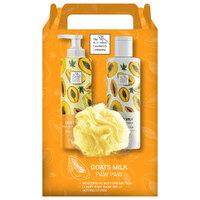 The Australian Cosmetics Company Paw Paw Body Wash Body Cream Sponge