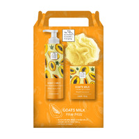 The Australian Cosmetics Company Paw Paw Body Cream Soap Sponge Gift Set