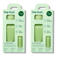 Hey Bud The Acne Routine Trial Kit 3 Piece Set Pack of 2