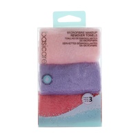 Basicare Microfibre Makeup Remover Towels 3 Pack