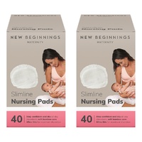 New Beginnings Ultra Thin Bamboo Breast Pads Pack of 2