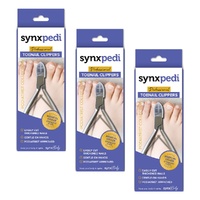 Synxpedi Medical Grade Toenail Clippers Pack of 3