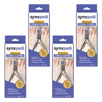 Synxpedi Medical Grade Toenail Clippers Pack of 4