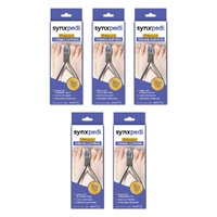 Synxpedi Medical Grade Toenail Clippers Pack of 5