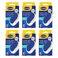 Scholl Hard Skin Remover Foot File Pack of 6