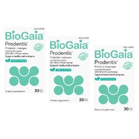BioGaia Prodentis Probiotic Lozenges Mint 30 Pack Bundle of 3