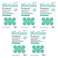 BioGaia Prodentis Probiotic Lozenges Mint 30 Pack Bundle of 5