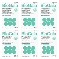BioGaia Prodentis Probiotic Lozenges Mint 30 Pack Bundle of 6